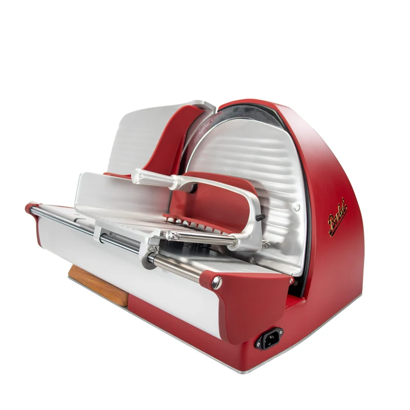 Berkel Home Line 250 Plus Rot Matt - Wurstschneidemaschine inkl. Einlegebrett
