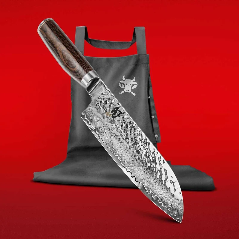 KAI X-MAS SELECTION DREAMBOX Santoku + Tim Mälzer Kochschürze