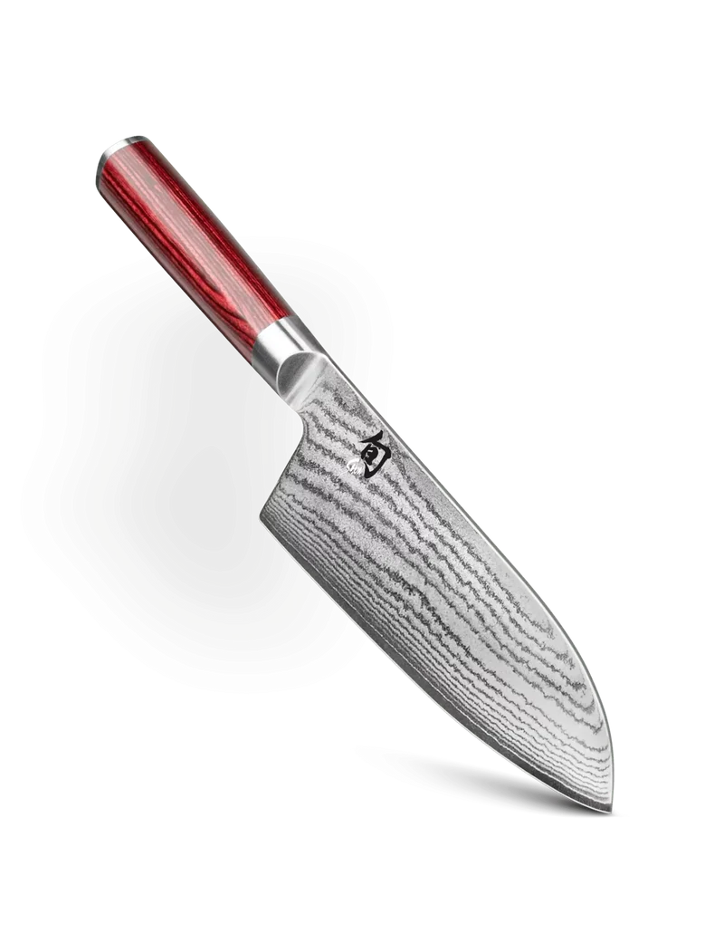 KAI X-MAS SELECTION DREAMBOX Shun Classic Red Santoku