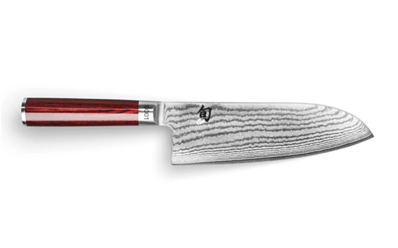 KAI X-MAS SELECTION DREAMBOX Shun Classic Red Santoku