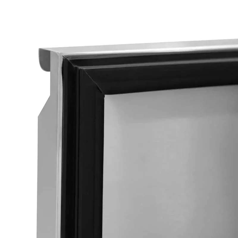 EASYLINE Pizzakühltisch 800 / 2-türig "grau"