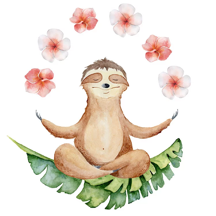 Lunch Serviette "Mr Sloth" 33x33cm - 20Stk.