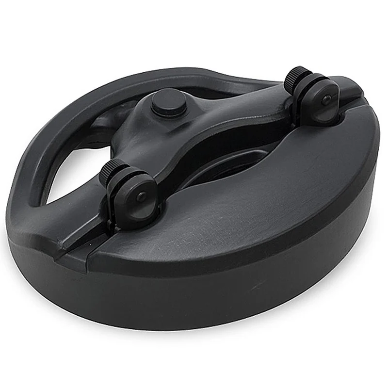 Panel Waterbase Kundenstopper – Wasserfuß für Werbeschilder & Werbepaneele 3–10 mm Schwarz