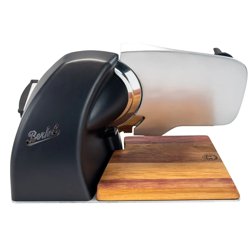 Aufschnittmaschine Berkel Home Line 200 Plus Schwarz Matt inkl. Einlegebrett