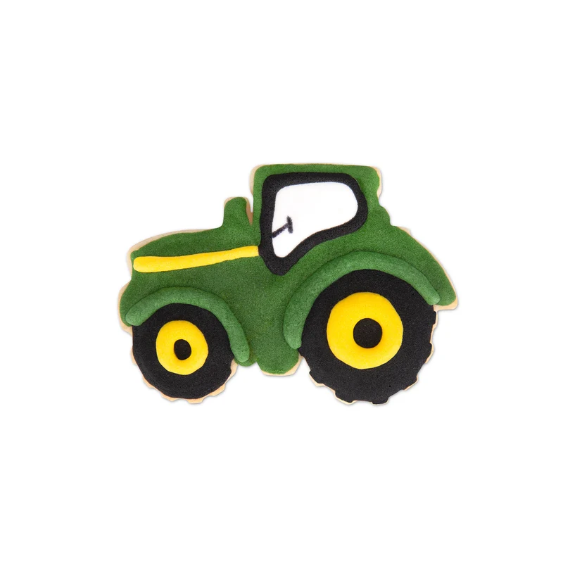 Präge Ausstecher "Traktor" mit Auswerfer 6,5cm
