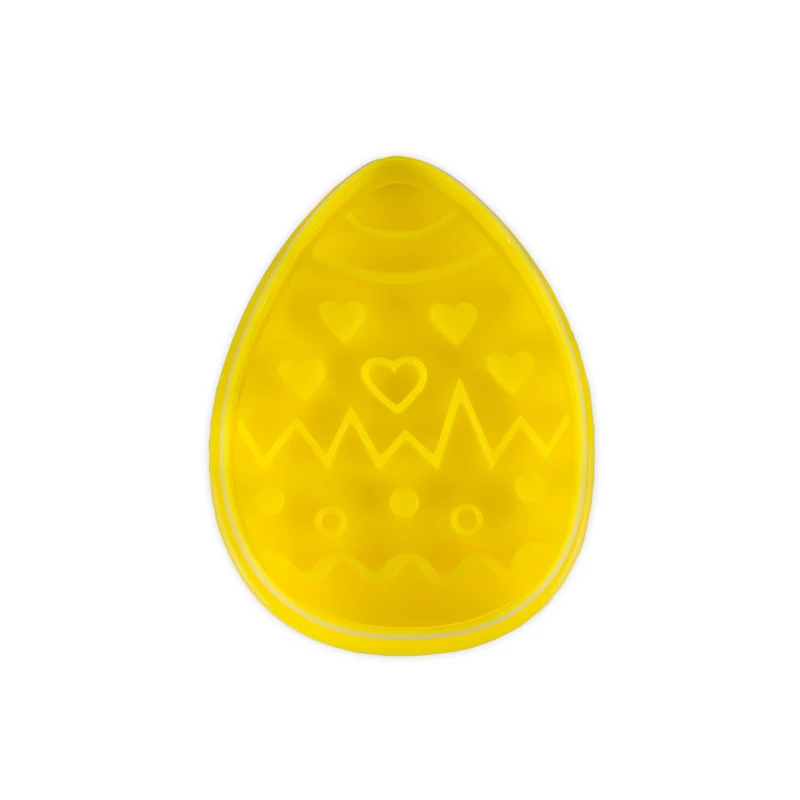 Präge Ausstecher "Osterei" mit Auswerfer 6,5cm