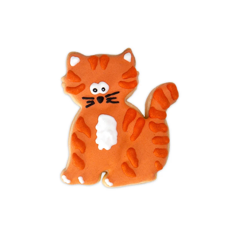 Präge Ausstecher "Katze" mit Auswerfer 7,5cm
