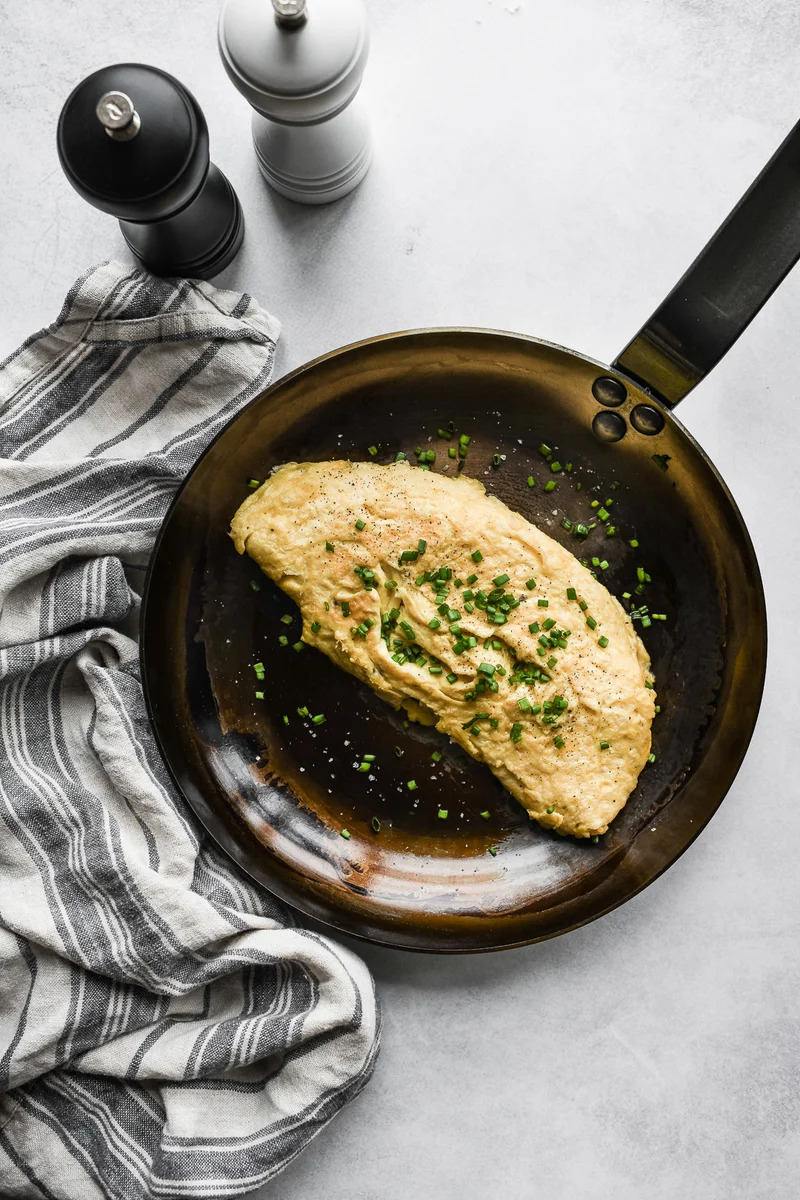 De Buyer Omelette-Pfanne Mineral B, 24 cm Dm