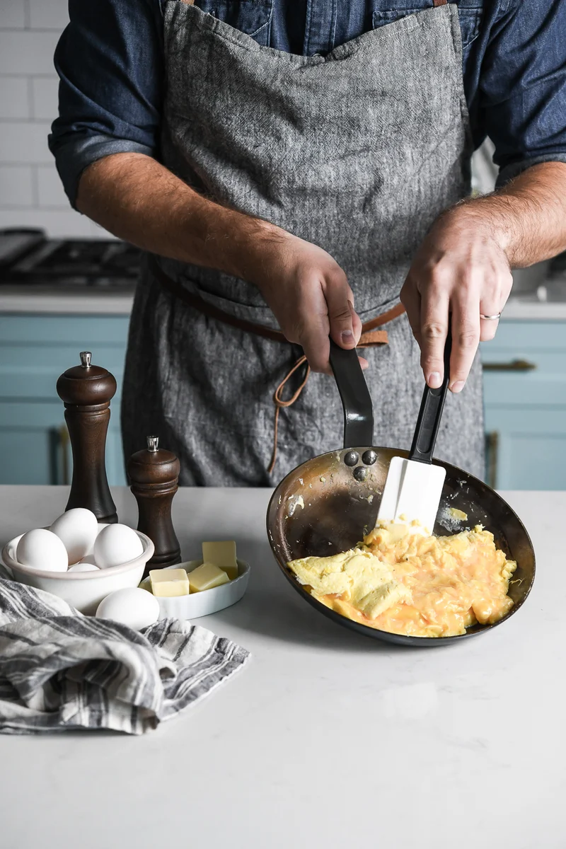 De Buyer Omelette-Pfanne Mineral B, 24 cm Dm