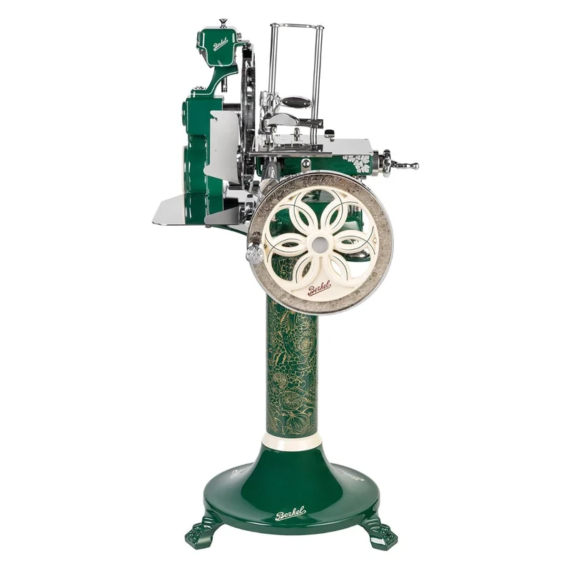Berkel Volano B114 Abudantia Schwungradmaschine – Limitierte Edition (100 Stück) mit 319 mm Profi-Messer & Eiche Einlegebrett