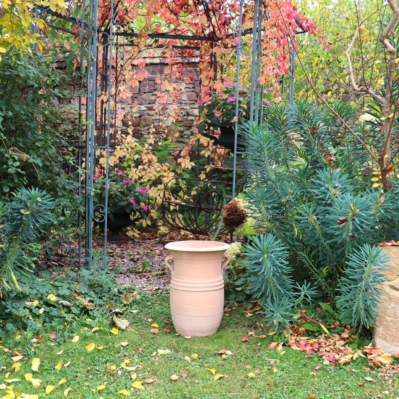 Mediterrane Vase aus Terracotta "Cistus 2" H=40cm