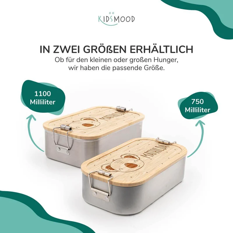 Brotdose personalisiert Koala