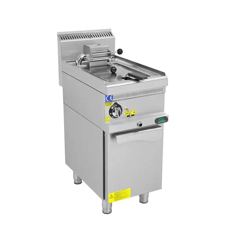 Elektro-Fritteuse- 12 Liter - 400x700x850 mm - 9 kW