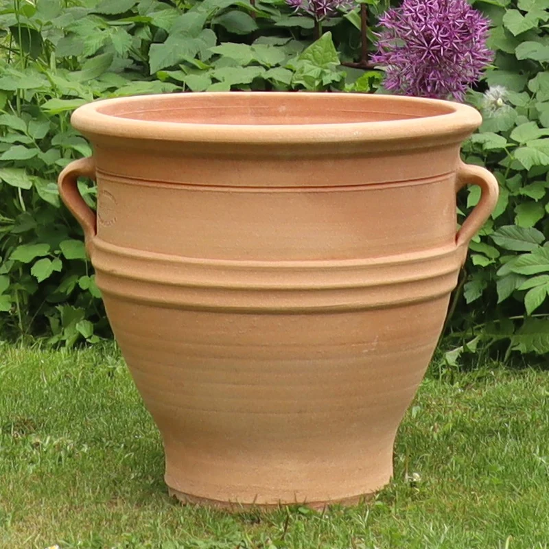Terracotta Pflanzgefäß "Rosa", H=40 cm