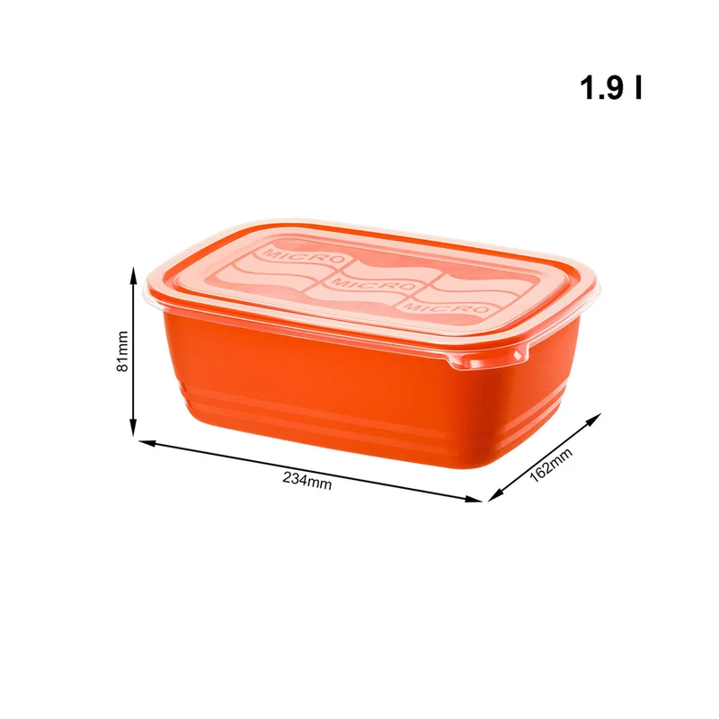 Mikrowellen-Dose 1,9 l ECO
