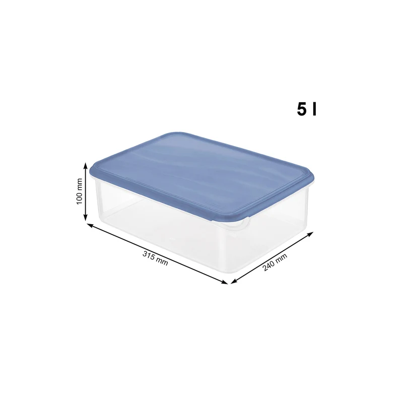 Kühlschrankdose eckig 5 l RONDO