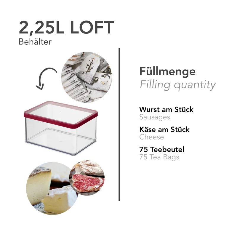Premium Dose breit 2,25 l LOFT