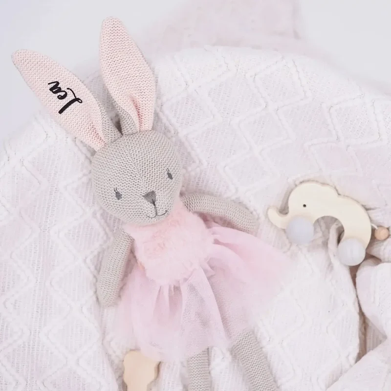 Kuscheltier Hase personalisiert mit Namen