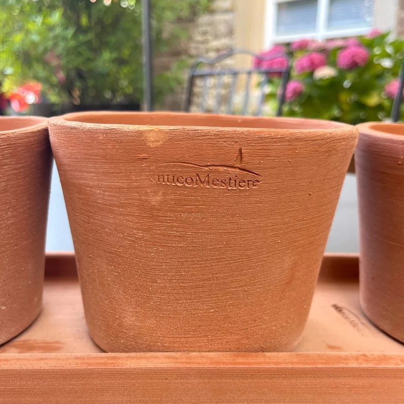 Kräutertopf Trio aus Terracotta