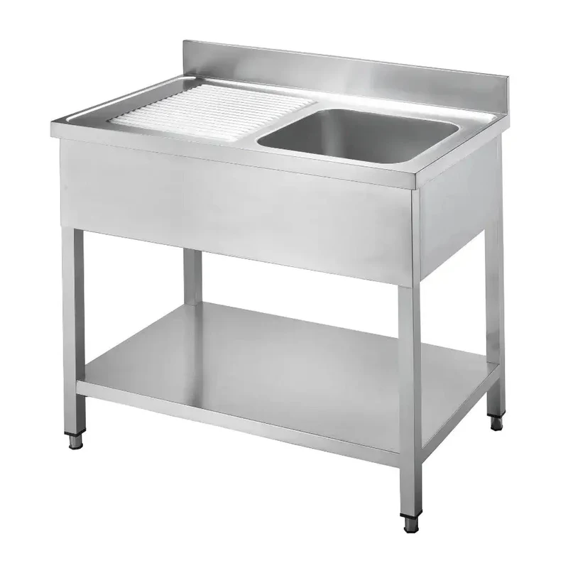 ECO Spültisch 100 x 60 x 85 cm - 1 Becken rechts