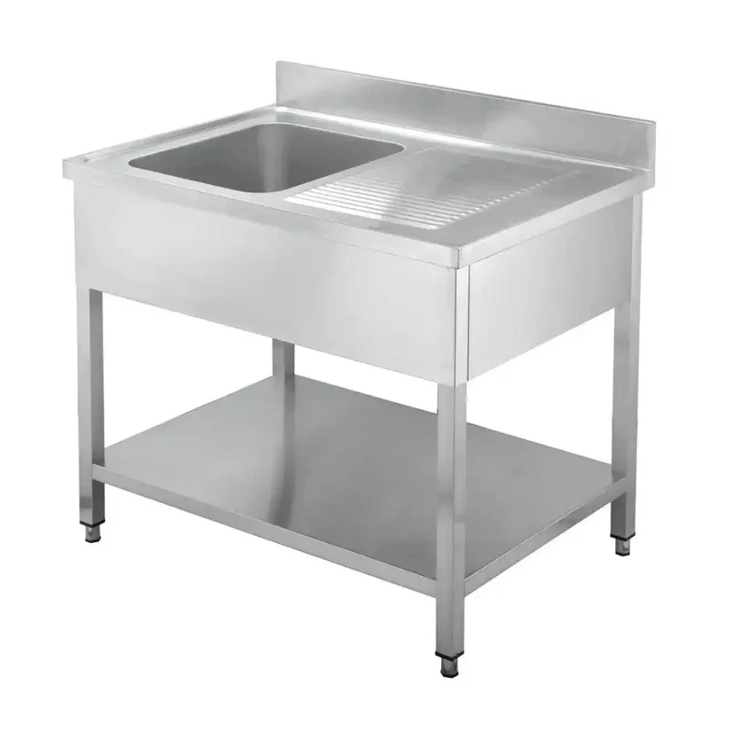 ECO Spültisch 100 x 60 x 85 cm - 1 Becken links