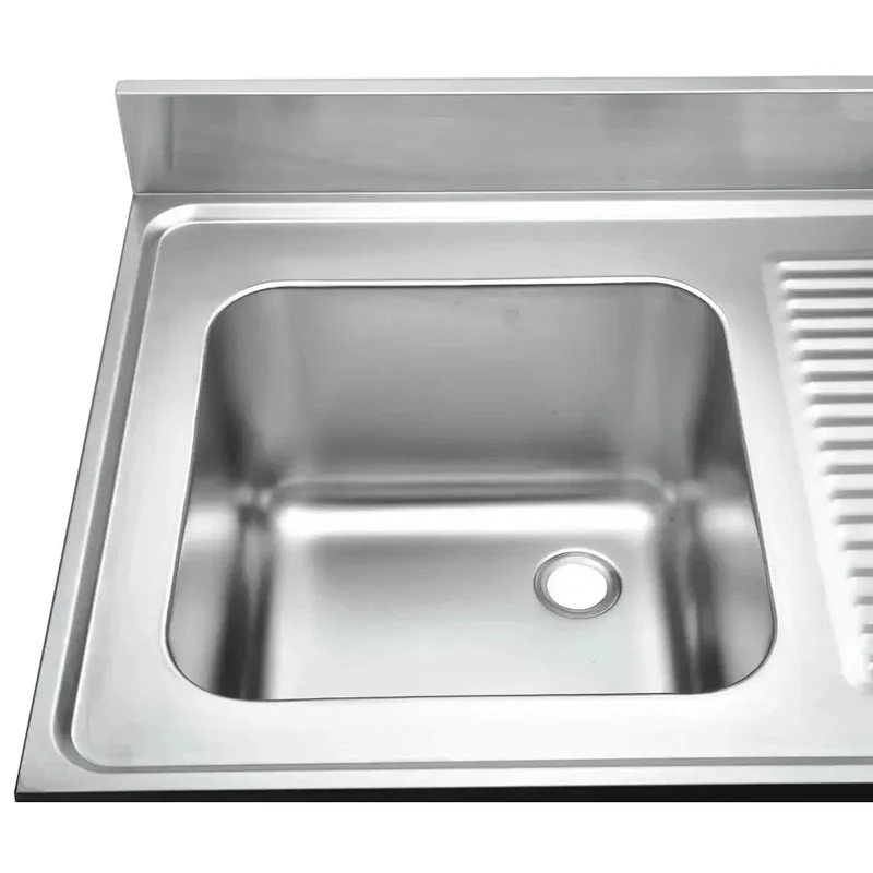 ECO Spültisch 100 x 60 x 85 cm - 1 Becken links