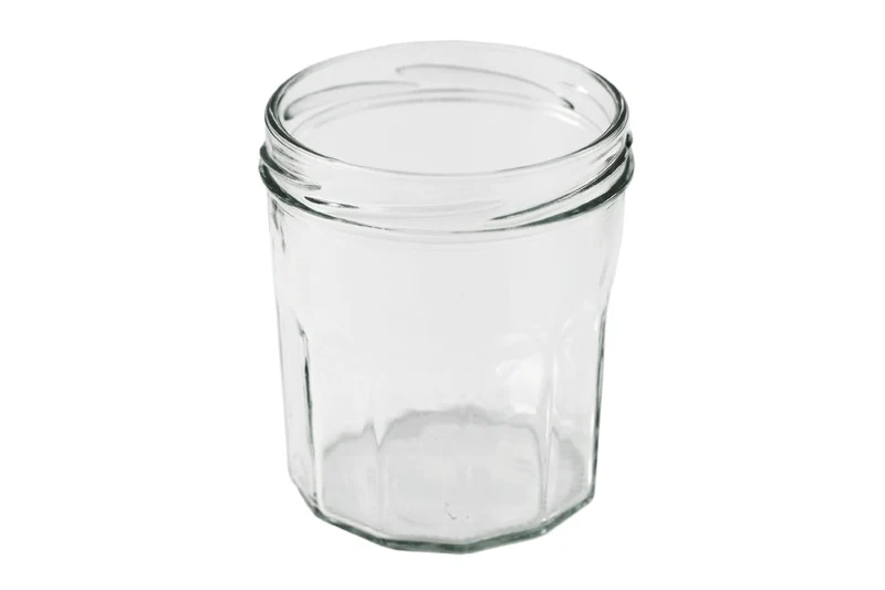 Schraubdeckelglas Facette 324ml ohne Deckel