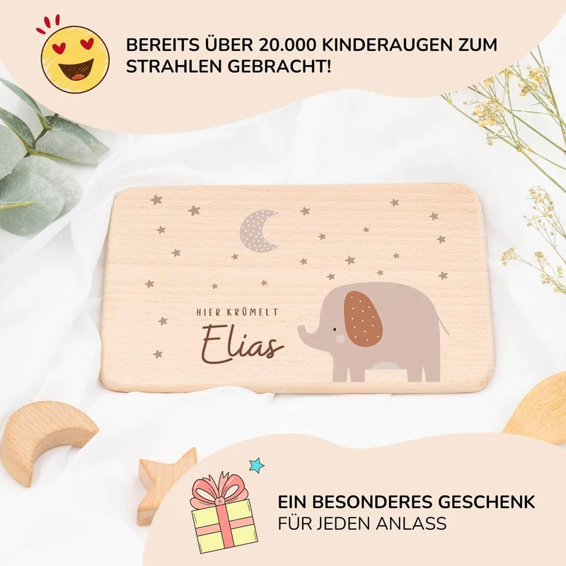 Frühstücksbrettchen Frühstücksbrettchen Elefant