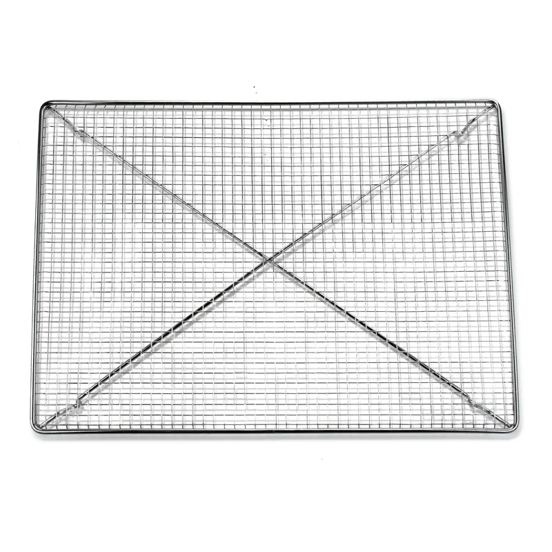 Tortengitter / Trüffelgitter Edelstahl 45x32cm