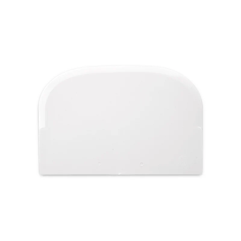 Teigschaber 10x15cm weiß