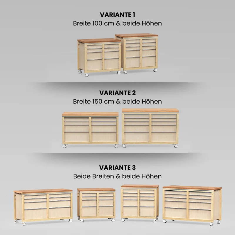 Modulare Werkbank (Bauanleitung)