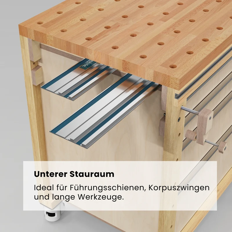 Modulare Werkbank (Bauanleitung)