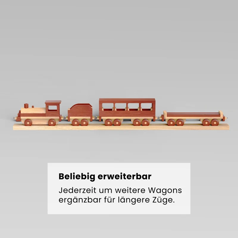 Holzeisenbahn (Bauanleitung)
