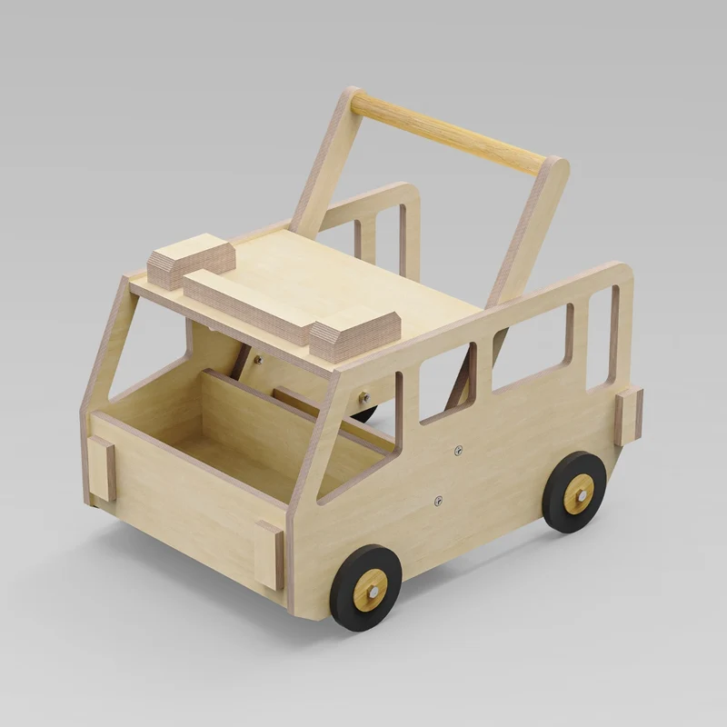 Lauflernwagen Krankenwagen (Bauanleitung)