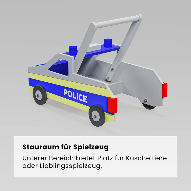 Lauflernwagen Polizei (Bauanleitung)