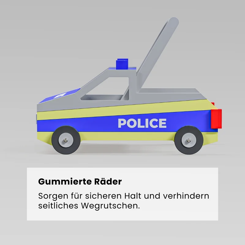 Lauflernwagen Polizei (Bauanleitung)