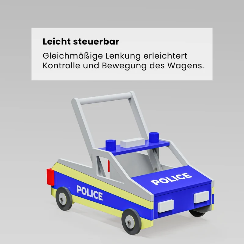 Lauflernwagen Polizei (Bauanleitung)