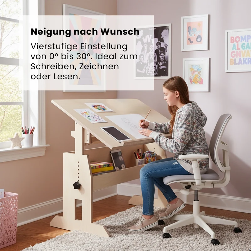 Höhenverstellbarer Schreibtisch (Bauanleitung)