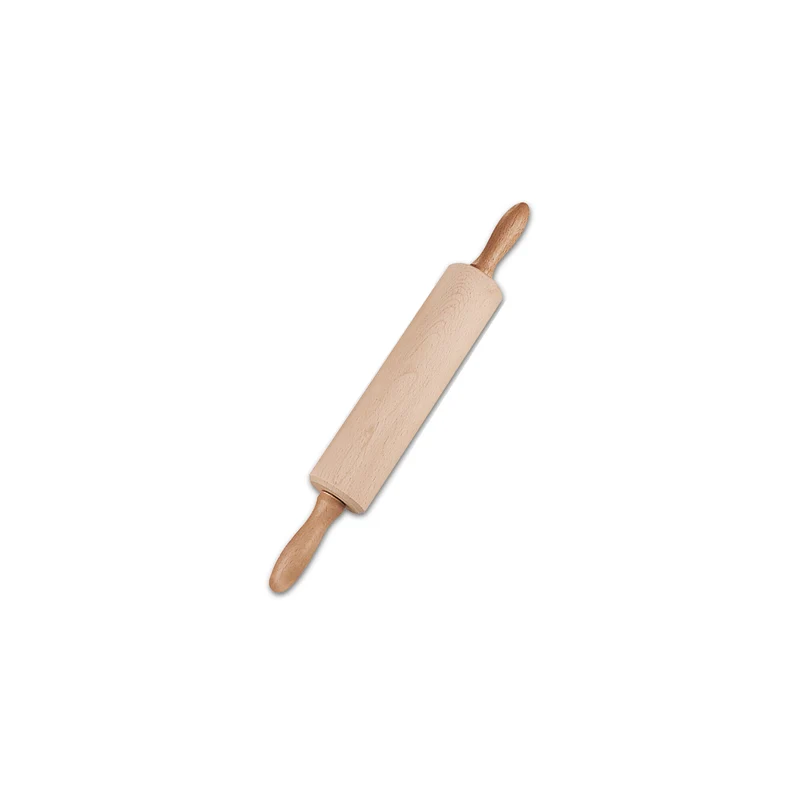 Teigrolle Buchenholz mit Kugellager 25cm