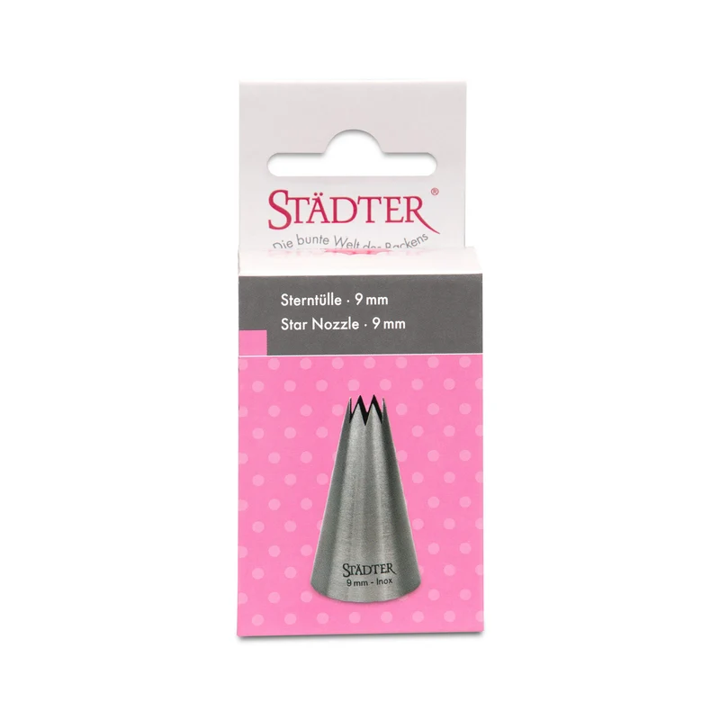 Sterntülle Edelstahl 9mm