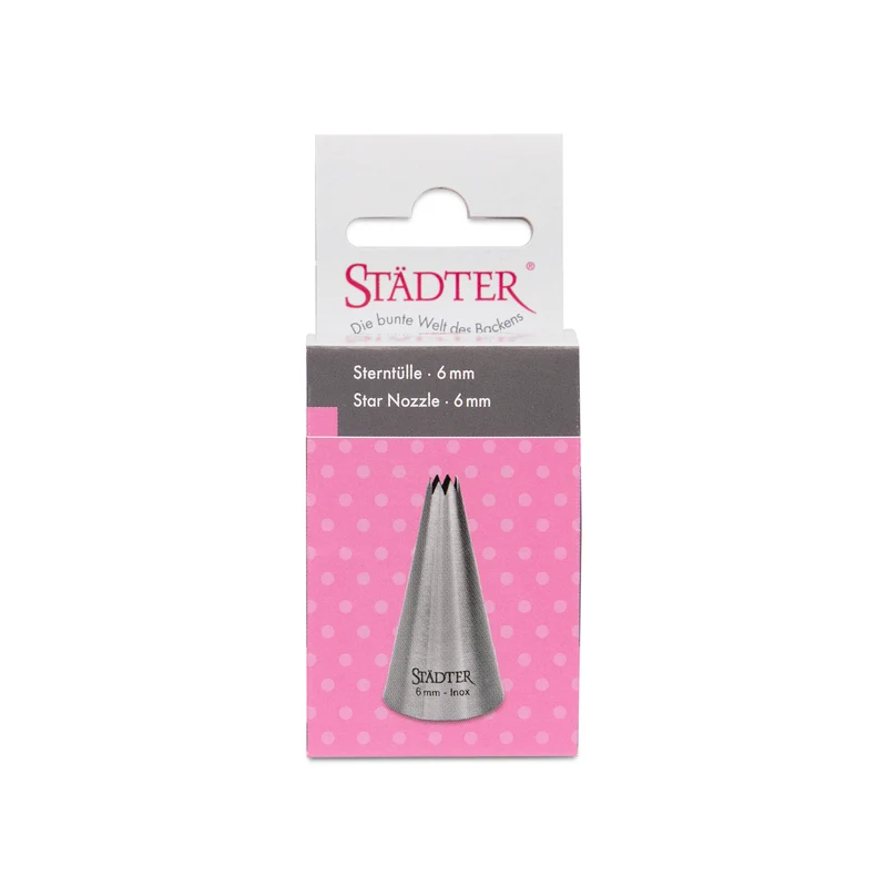Sterntülle Edelstahl 6mm