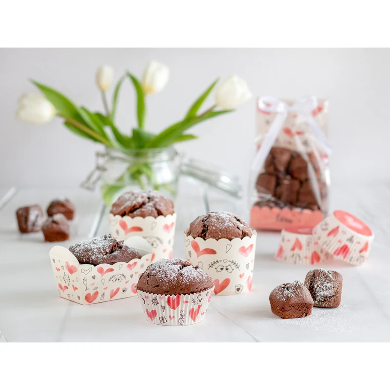 Cupcake Backform Sweet Love 12Stück