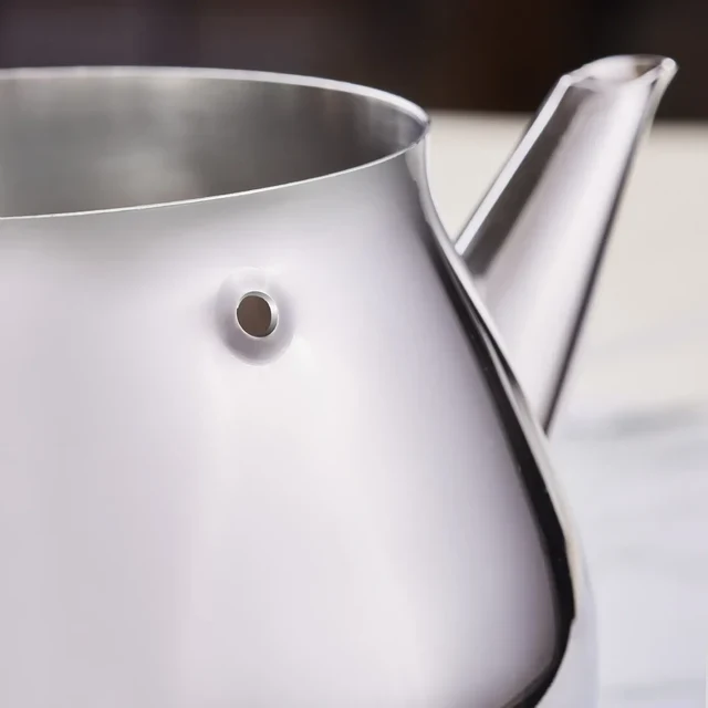Karaca Kayra Theepot Set | Turkse Authentiek Theepot RVS ( 1,0 / 1,75 Liter )