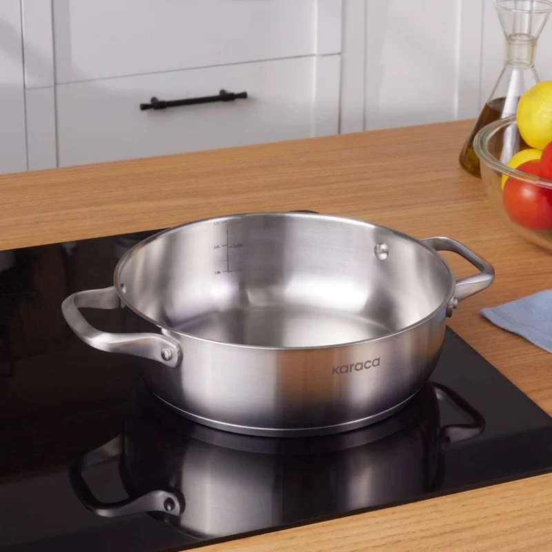 Karaca Elite RVS Braadpan – 26 cm ( 3,4 Liter )
