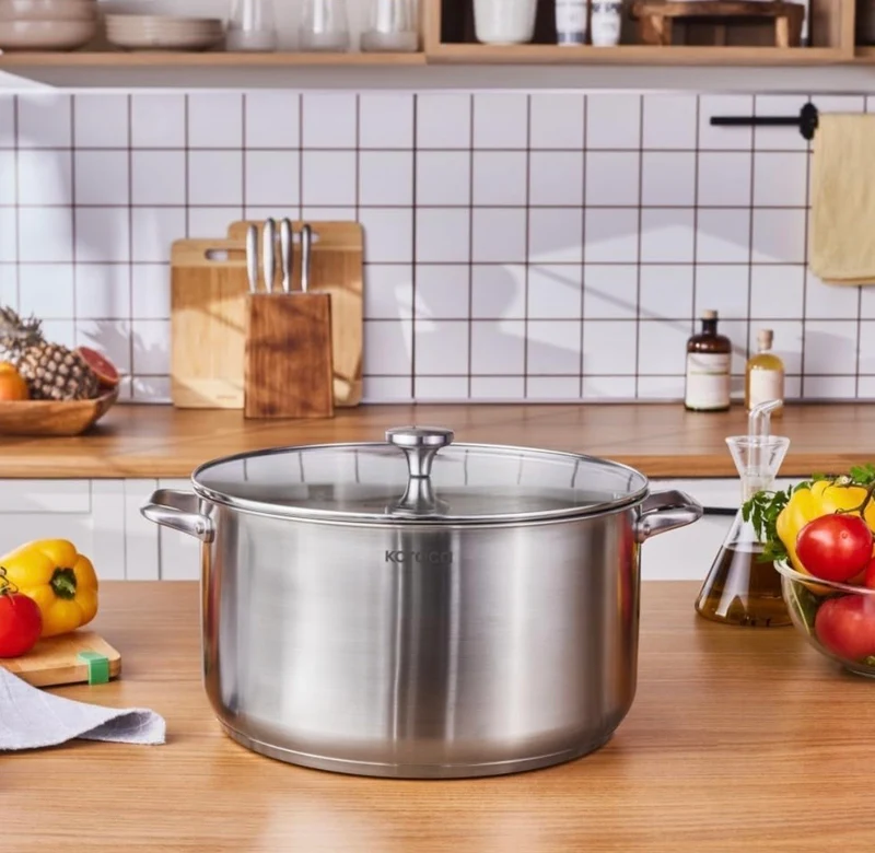 Karaca Elite RVS kookpan – 34 cm ( 15,7 Liter )