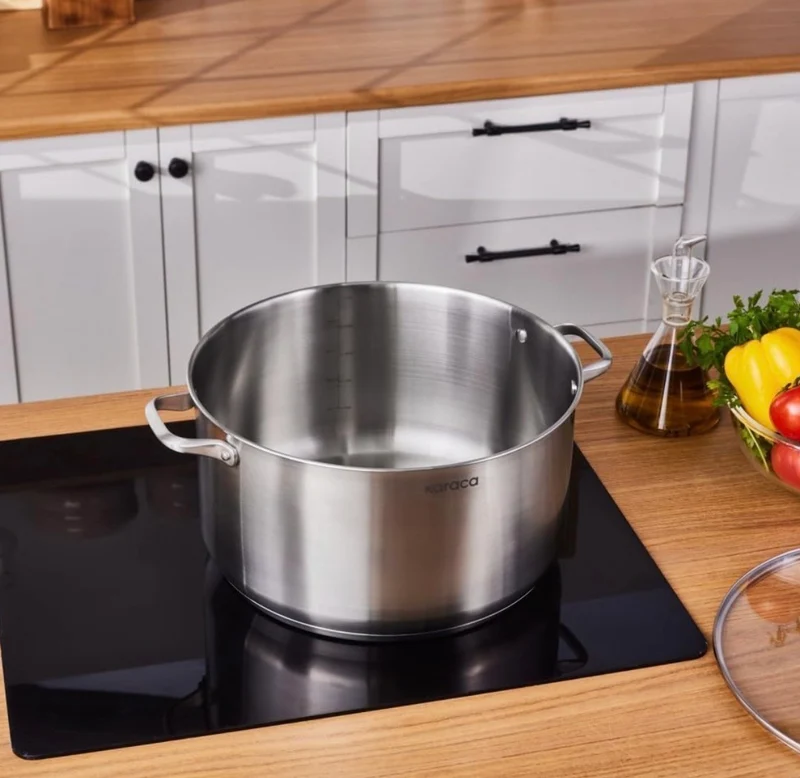 Karaca Elite RVS kookpan – 34 cm ( 15,7 Liter )
