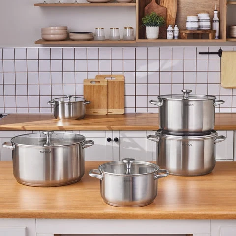 Karaca Elite RVS kookpan – 22 cm ( 3,8 Liter )
