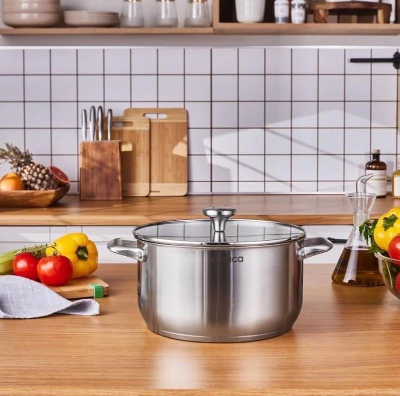 Karaca Elite RVS kookpan – 26 cm ( 6,7 Liter )