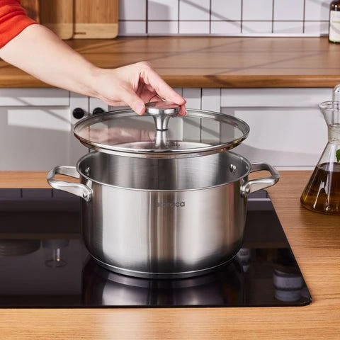 Karaca Elite RVS kookpan – 24 cm ( 5,5 Liter )