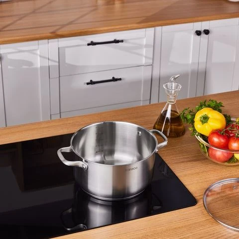 Karaca Elite RVS kookpan – 24 cm ( 5,5 Liter )